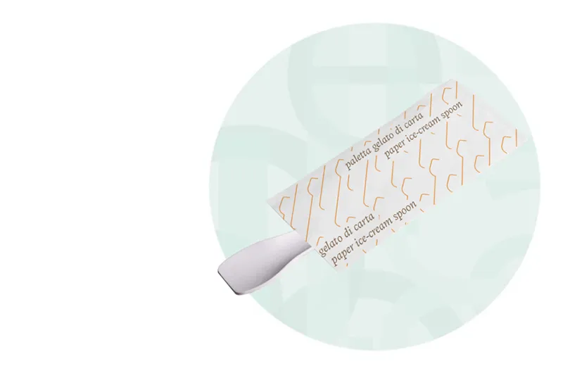 Paper spoons 97 mm