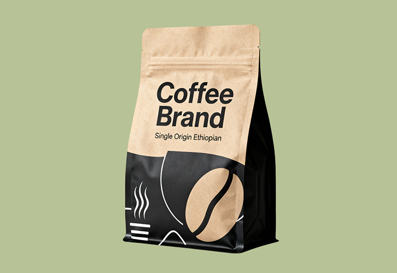 Flat bottom printed pouches