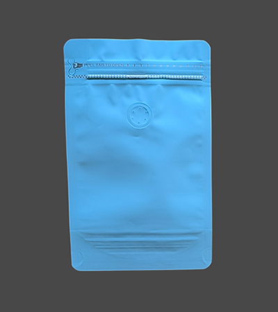 Blue Matte High Barrier Stand Up Bags