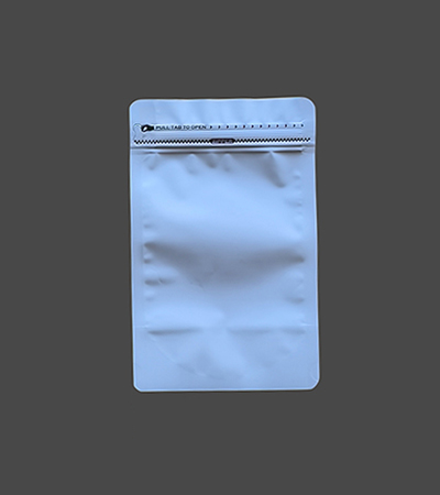 White Matte High Barrier Stand Up Bags