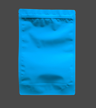 Blue matte High Barrier Doypack Pouches